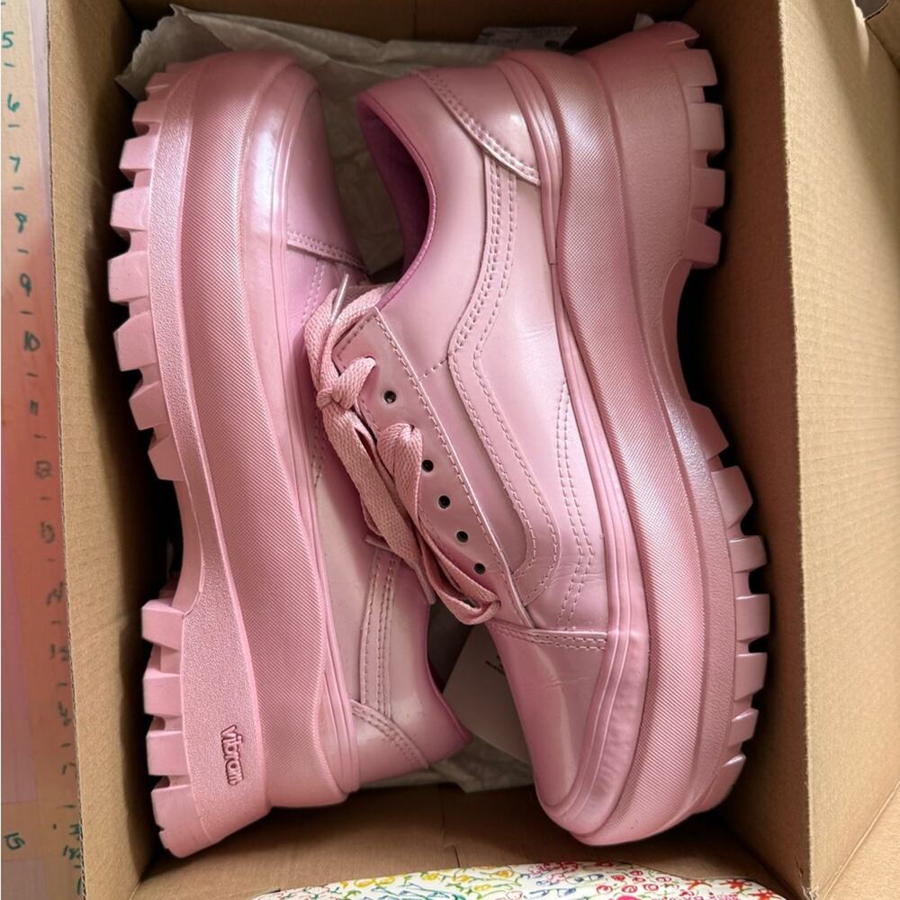 Vans Shiny Pink Collina Strada x Vans Collaboration sz 9 - Picture 6 of 16